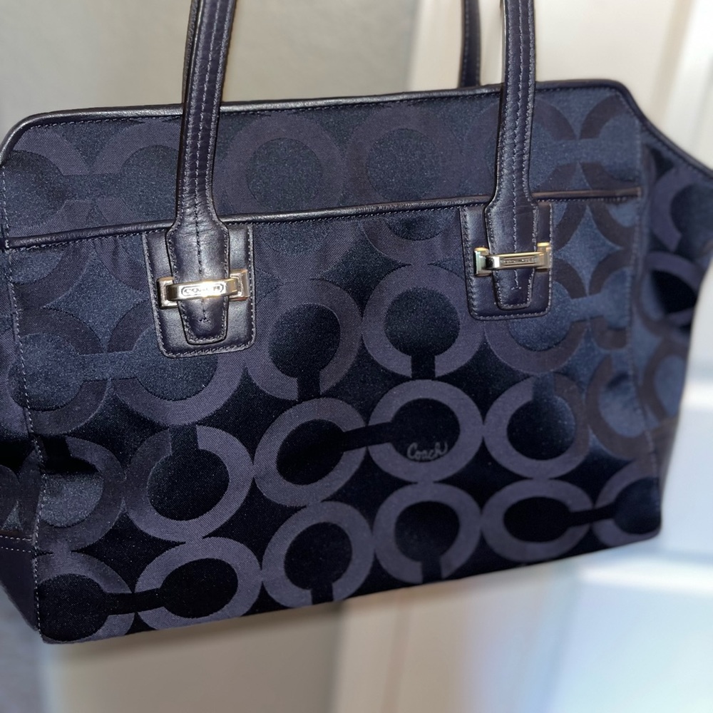 Black Coach handbag
